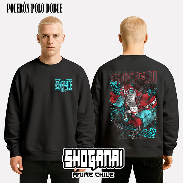 OP22 Franky - ONE PIECE - ADULTO (Polera o Polerón) 7