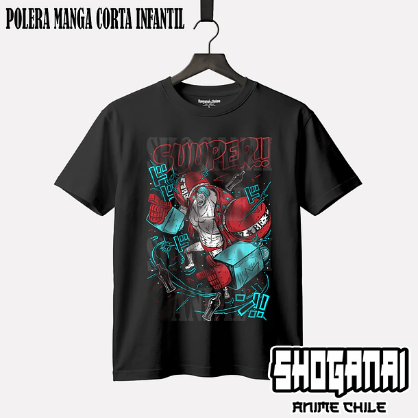 OP22 Franky - ONE PIECE - INFANTIL (Polera o Polerón) 1