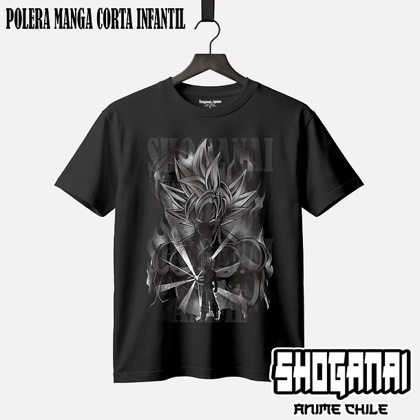 DB01 Goku - DRAGON BALL - INFANTIL (Polera o Polerón) 1