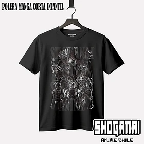 DB02 Goku Fases - DRAGON BALL - INFANTIL (Polera o Polerón)