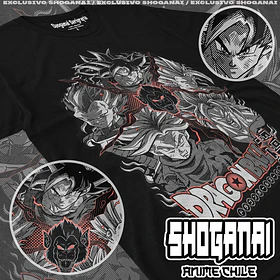 DB04 OP2 Saiyajins - DRAGON BALL - ADULTO (Polera o Polerón)