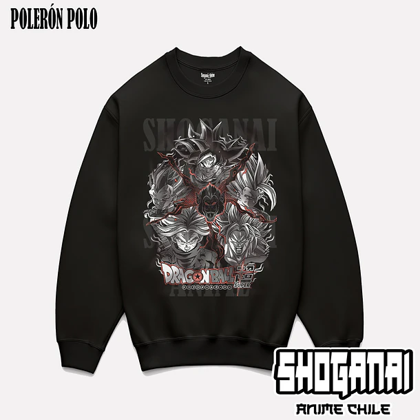DB04 OP2 Saiyajins - DRAGON BALL - ADULTO (Polera o Polerón) 6