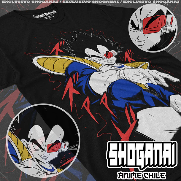 DB05 Vegeta - DRAGON BALL - ADULTO (Polera o Polerón) 1
