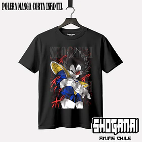 DB05 Vegeta - DRAGON BALL - INFANTIL (Polera o Polerón)