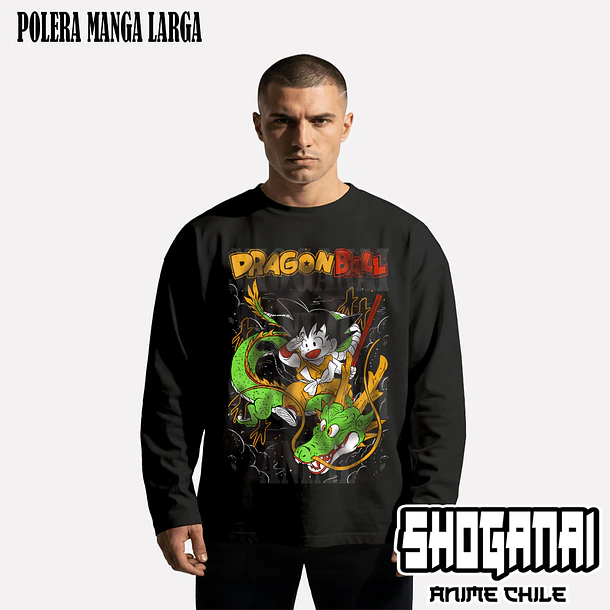 DB07 Son Goku - DRAGON BALL - ADULTO (Polera o Polerón) 3