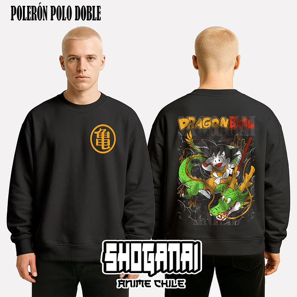 DB07 Son Goku - DRAGON BALL - ADULTO (Polera o Polerón) 7