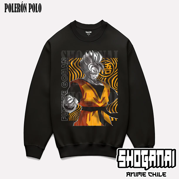 DB09 Gohan del Futuro - DRAGON BALL - ADULTO (Polera o Polerón) 7