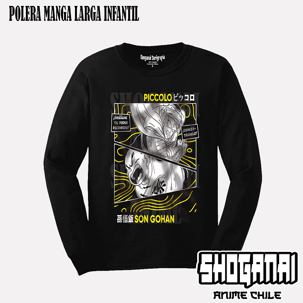 DB10 Gohan y Piccolo - DRAGON BALL - INFANTIL (Polera o Polerón) 3