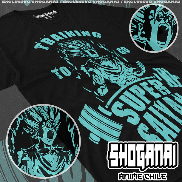 DB12 Gohan GYM - DRAGON BALL - ADULTO (Polera o Polerón) 1