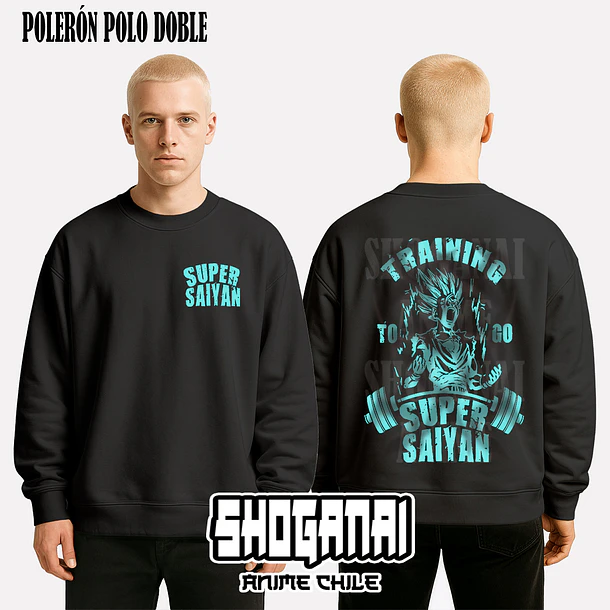 DB12 Gohan GYM - DRAGON BALL - ADULTO (Polera o Polerón) 7