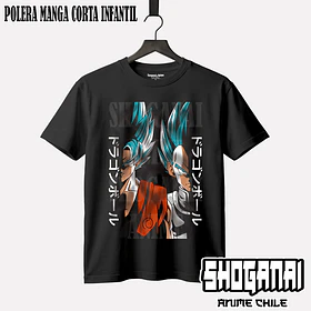 DB13 Goku y Vegeta Blue - DRAGON BALL - INFANTIL (Polera o Polerón)