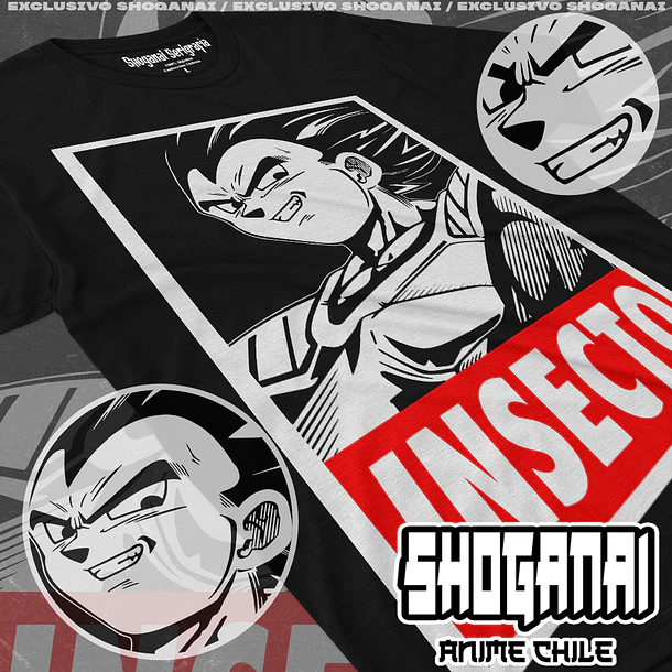 DB14 Vegeta - DRAGON BALL - ADULTO (Polera o Polerón) 1