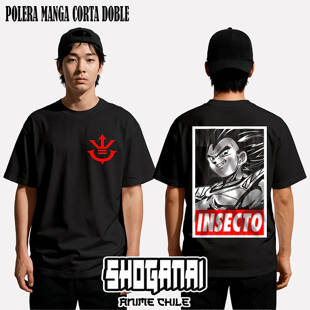 DB14 Vegeta - DRAGON BALL - ADULTO (Polera o Polerón) 2