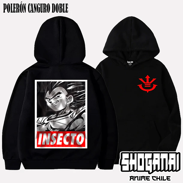 DB14 Vegeta - DRAGON BALL - ADULTO (Polera o Polerón) 5