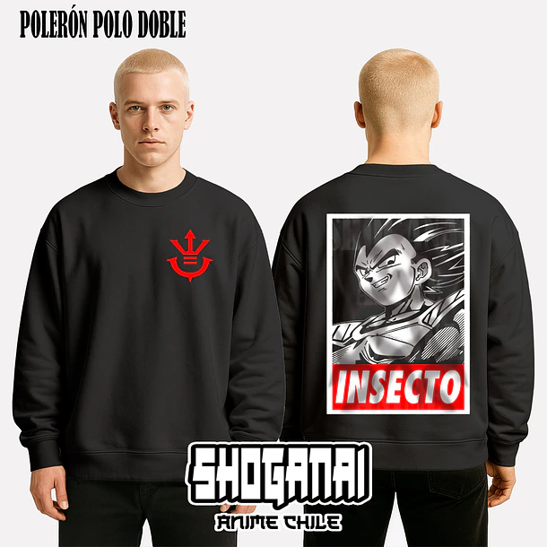DB14 Vegeta - DRAGON BALL - ADULTO (Polera o Polerón) 7