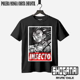 DB14 Vegeta - DRAGON BALL - INFANTIL (Polera o Polerón)