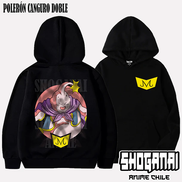 DB19 Majin Buu - DRAGON BALL - ADULTO (Polera o Polerón) 5