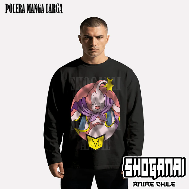DB19 Majin Buu - DRAGON BALL - ADULTO (Polera o Polerón) 3