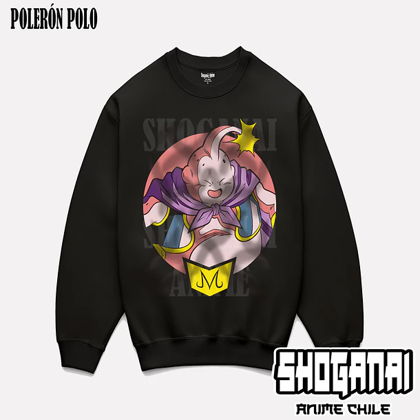 DB19 Majin Buu - DRAGON BALL - ADULTO (Polera o Polerón) 6