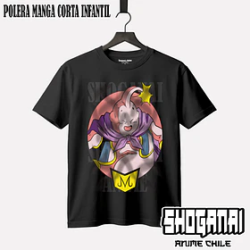 DB19 Majin Buu - DRAGON BALL - INFANTIL (Polera o Polerón)