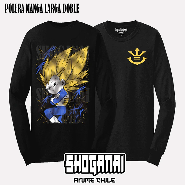 DB20 Vegeta Daima - DRAGON BALL - ADULTO (Polera o Polerón) 4