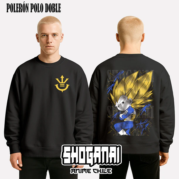 DB20 Vegeta Daima - DRAGON BALL - ADULTO (Polera o Polerón) 7