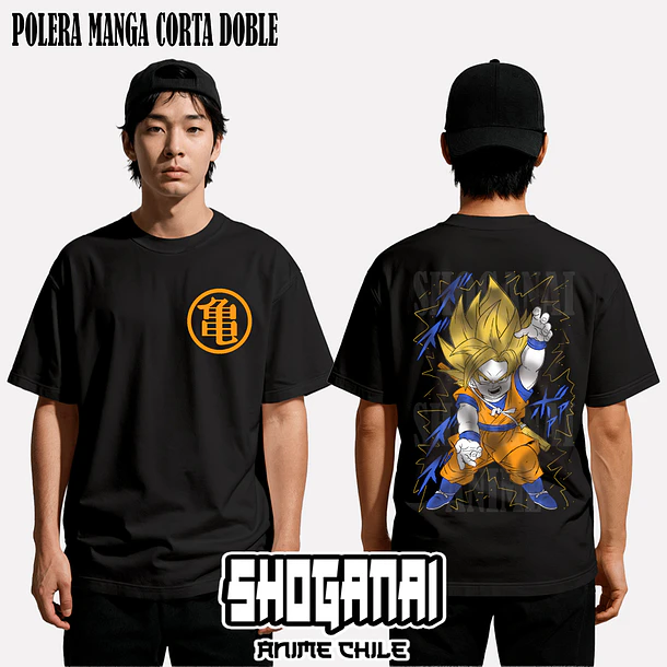 DB21 Goku Daima - DRAGON BALL - ADULTO (Polera o Polerón) 2