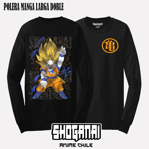 DB21 Goku Daima - DRAGON BALL - ADULTO (Polera o Polerón) 4