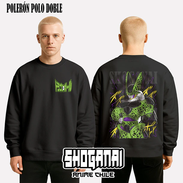 DB23 Cell - DRAGON BALL - ADULTO (Polera o Polerón) 7