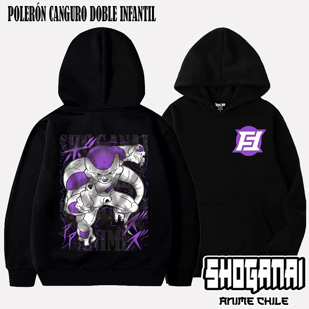 DB24 Freezer - DRAGON BALL - INFANTIL (Polera o Polerón) 5