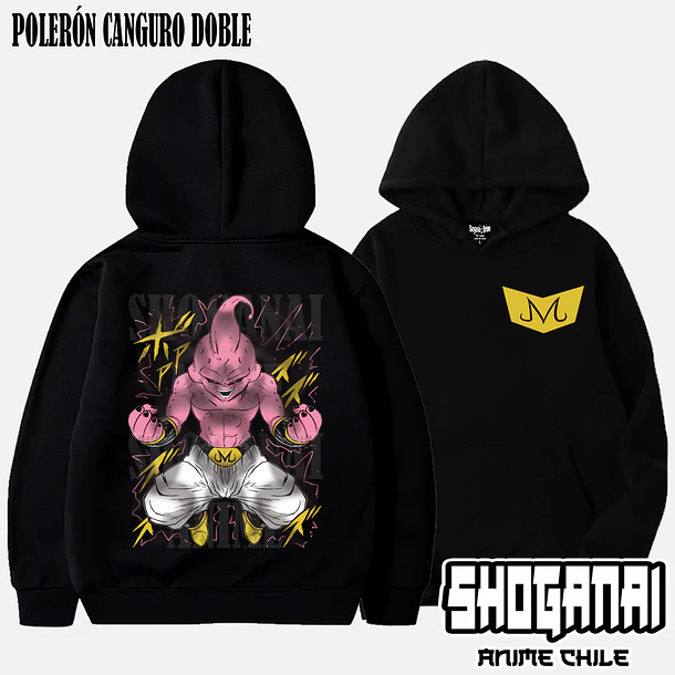 DB25 Kid Buu - DRAGON BALL - ADULTO (Polera o Polerón) 5