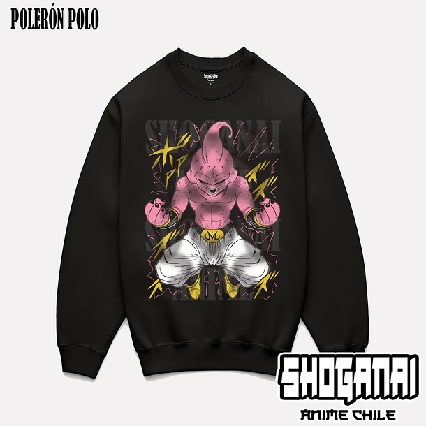 DB25 Kid Buu - DRAGON BALL - ADULTO (Polera o Polerón) 6