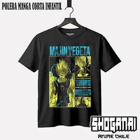 DB27 Majin Vegeta - DRAGON BALL - INFANTIL (Polera o Polerón)