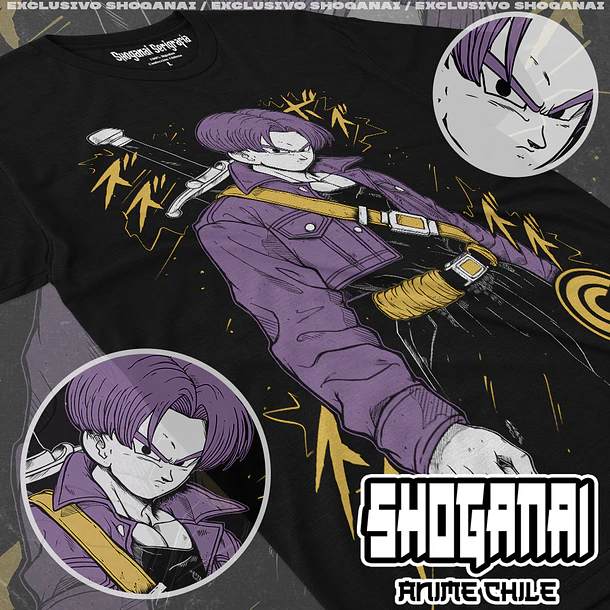 DB28 Trunks del Futuro - DRAGON BALL - ADULTO (Polera o Polerón) 1