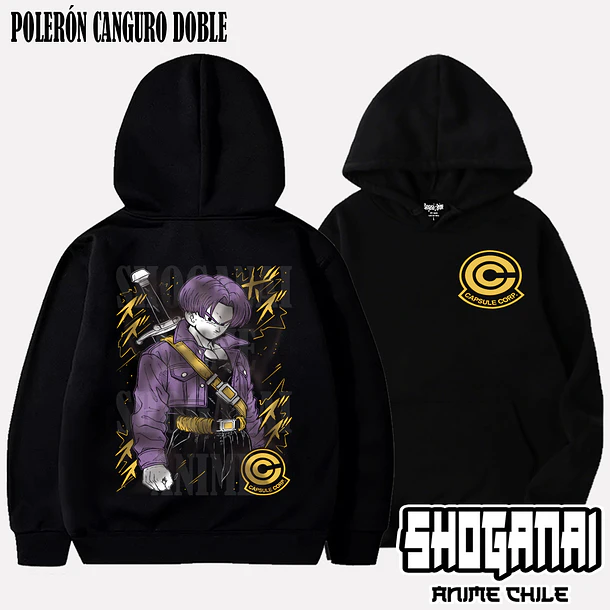DB28 Trunks del Futuro - DRAGON BALL - ADULTO (Polera o Polerón) 5