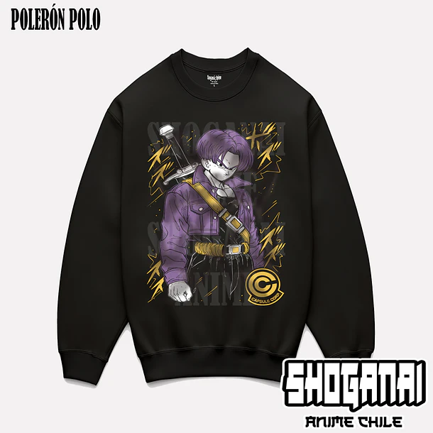 DB28 Trunks del Futuro - DRAGON BALL - ADULTO (Polera o Polerón) 6