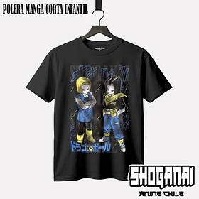 DB29 Androides N°17 y N°18 - DRAGON BALL - INFANTIL (Polera o Polerón)