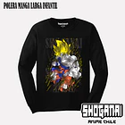 DB30 Goku SSJ - DRAGON BALL - INFANTIL (Polera o Polerón) 3