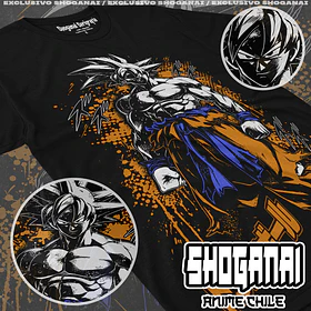 DB31 Goku Ultra Instinto UI - DRAGON BALL - ADULTO (Polera o Polerón)