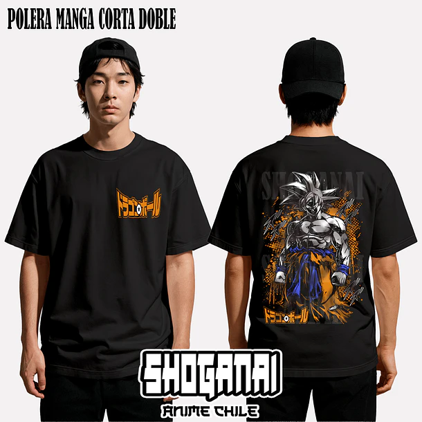 DB31 Goku Ultra Instinto UI - DRAGON BALL - ADULTO (Polera o Polerón) 2