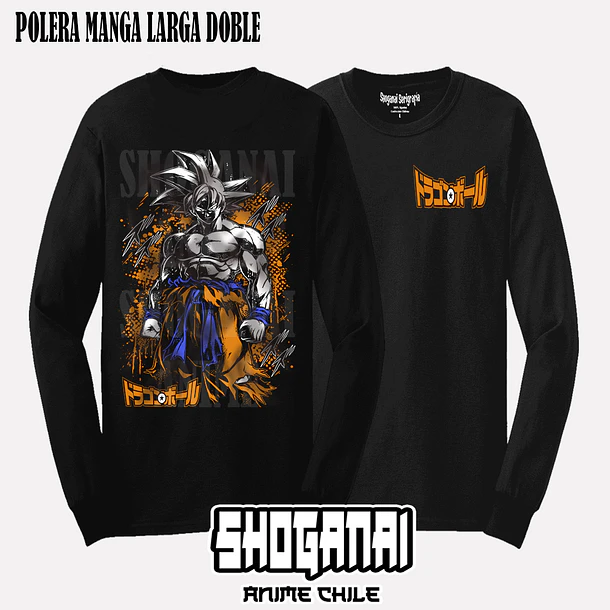 DB31 Goku Ultra Instinto UI - DRAGON BALL - ADULTO (Polera o Polerón) 4