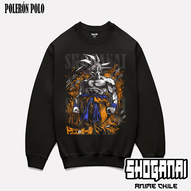 DB31 Goku Ultra Instinto UI - DRAGON BALL - ADULTO (Polera o Polerón) 6