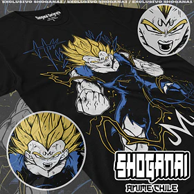 DB32 Majin Vegeta - DRAGON BALL - ADULTO (Polera o Polerón)