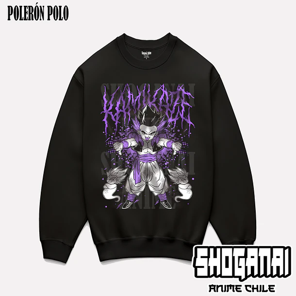 DB33 Gotenks - DRAGON BALL - ADULTO (Polera o Polerón) 7