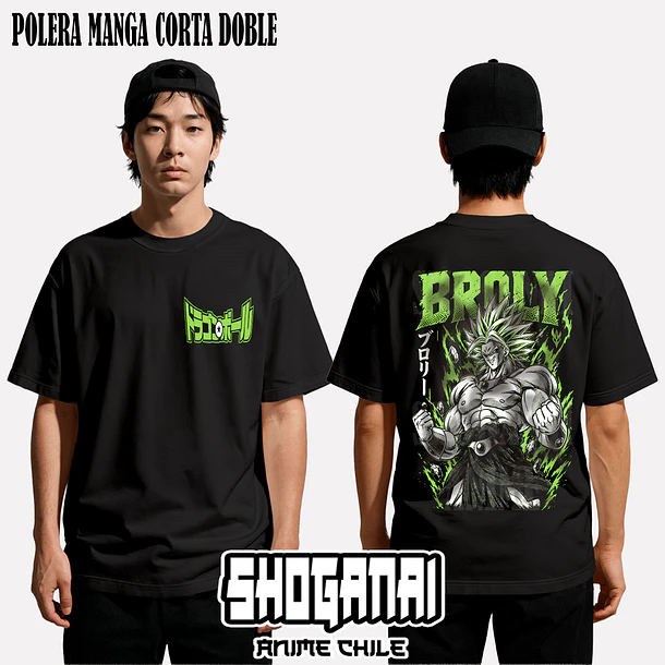DB37 Broly - DRAGON BALL - ADULTO (Polera o Polerón) 2