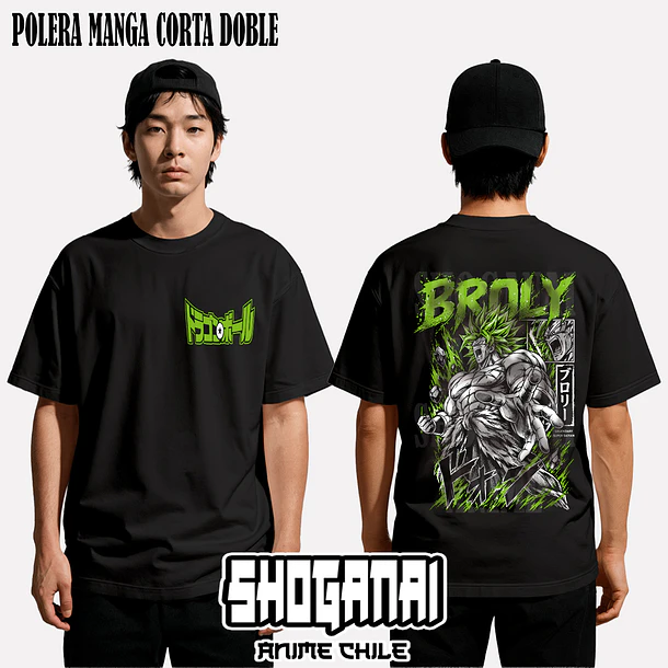 DB38 Broly - DRAGON BALL - ADULTO (Polera o Polerón) 2