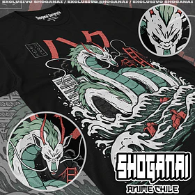 CHI02 Haku - EL VIAJE DE CHIHIRO - ADULTO (Polera o Polerón)
