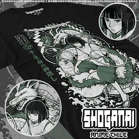 CHI04 Haku - EL VIAJE DE CHIHIRO - ADULTO (Polera o Polerón)
