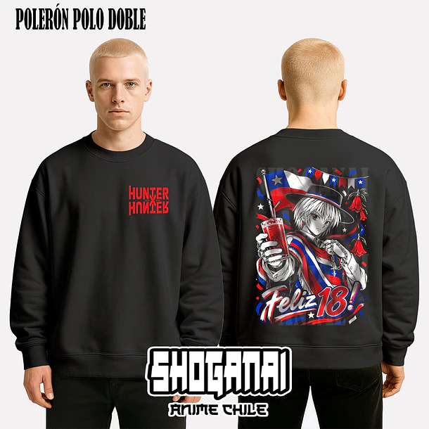 HXH51 Kurapika 18SEPT - HUNTER X HUNTER - ADULTO (Polera o Polerón) 7