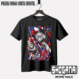 HXH51 Kurapika 18SEPT - HUNTER X HUNTER - INFANTIL (Polera o Polerón)